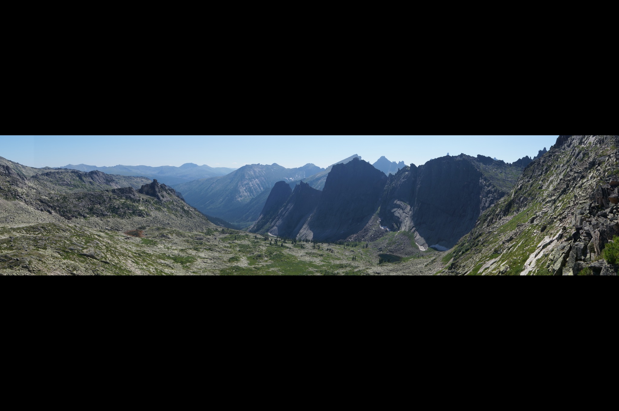 Панорама с перевала НКТ
