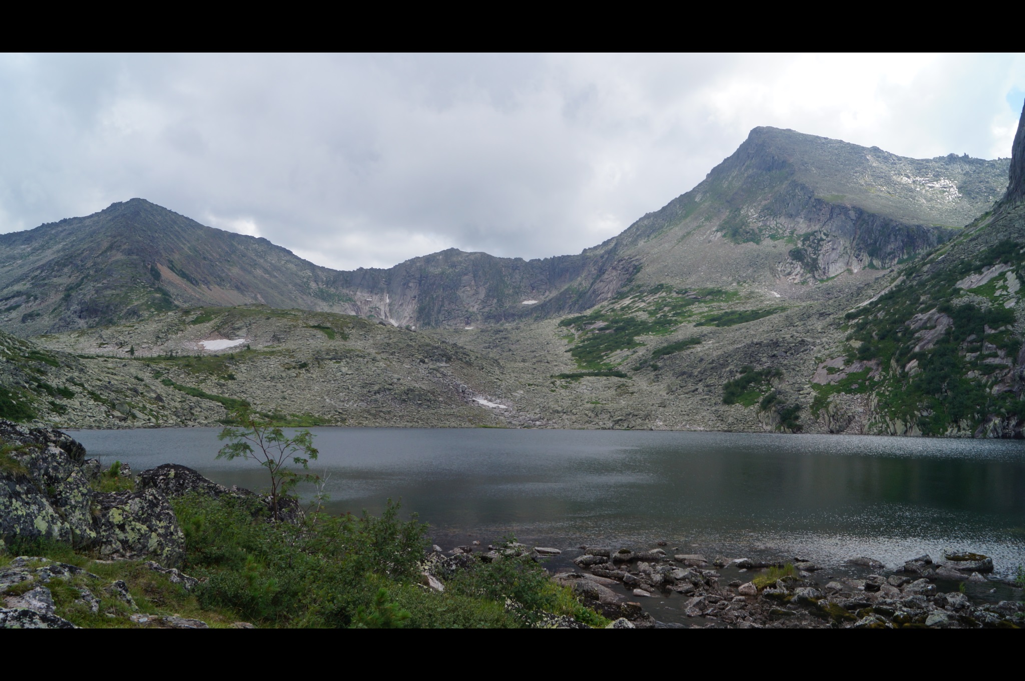 Перевал Межозёрный с озера Свеверное
