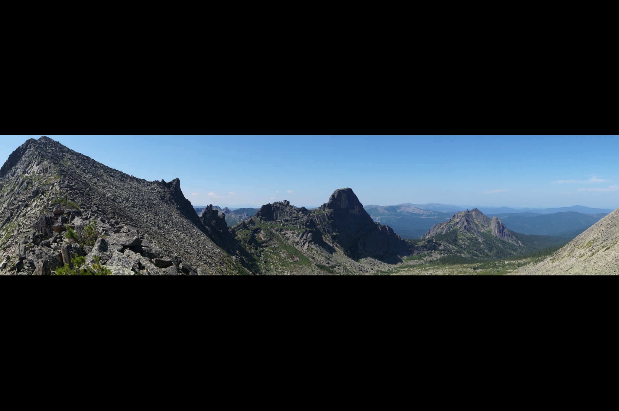 Панорама с перевала НКТ