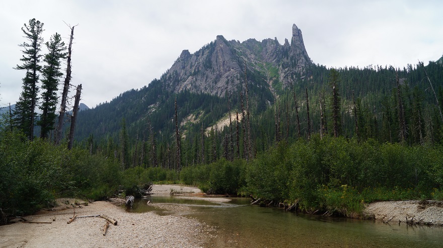 Рисунок 17 - Левый Тайгиш и Крепость
